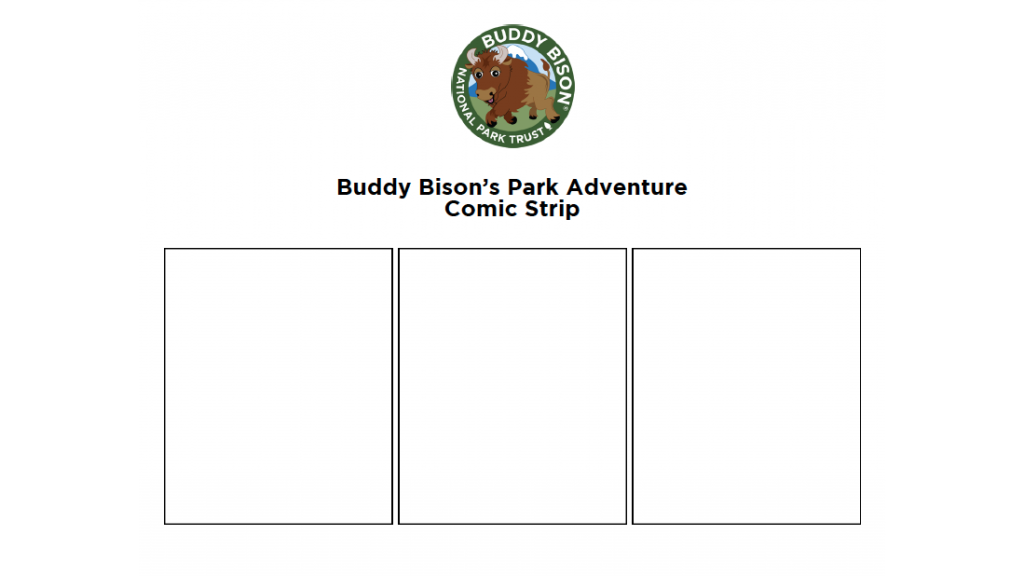 BUDDY BISON COMIC STRIP