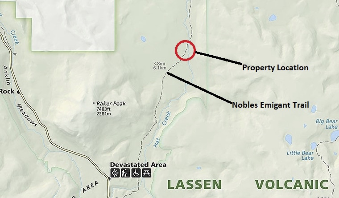 Lassen Project Map 