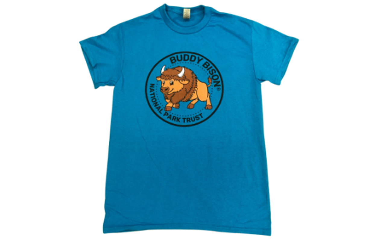 skak nudler Løsne Buddy Bison T-Shirt - National Park Trust