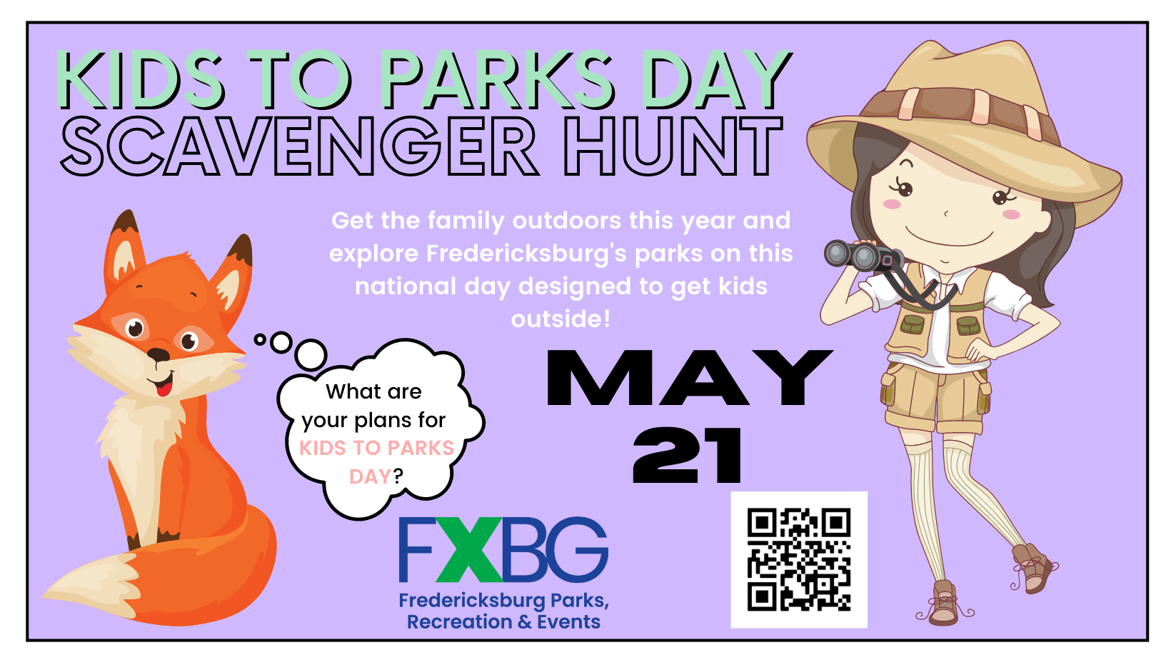 Kids to Parks Day Scavenger Hunt - National Park Trust