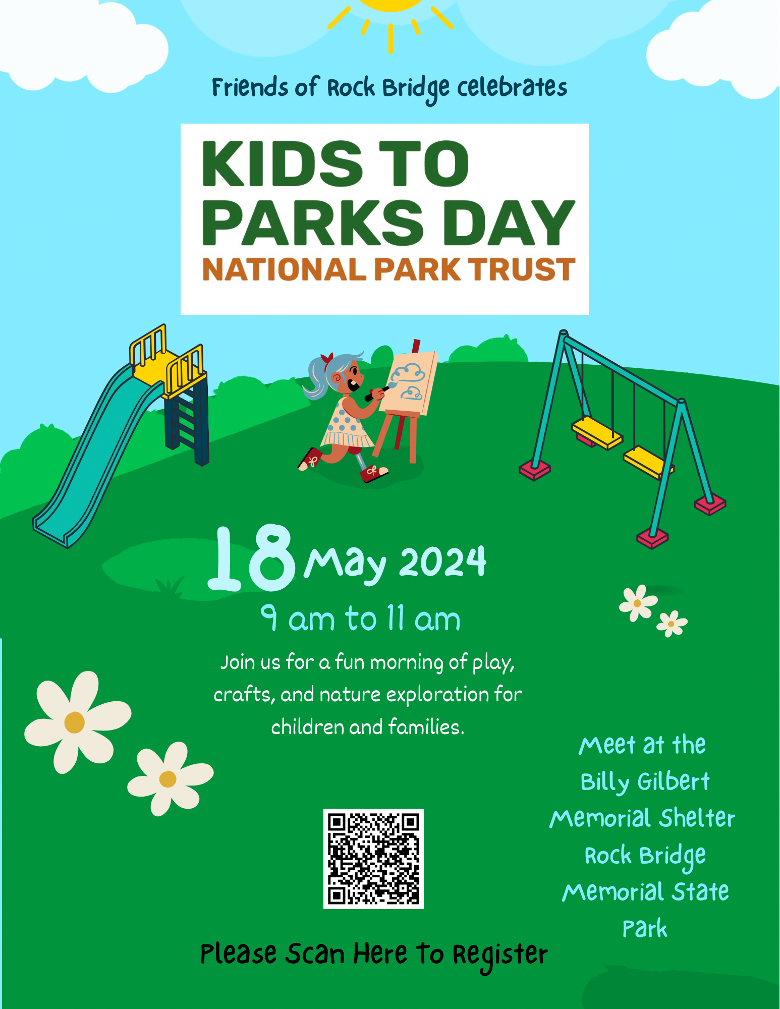 Friends of Rock Bridge Celebrates Kids to Parks Day - National Park Trust