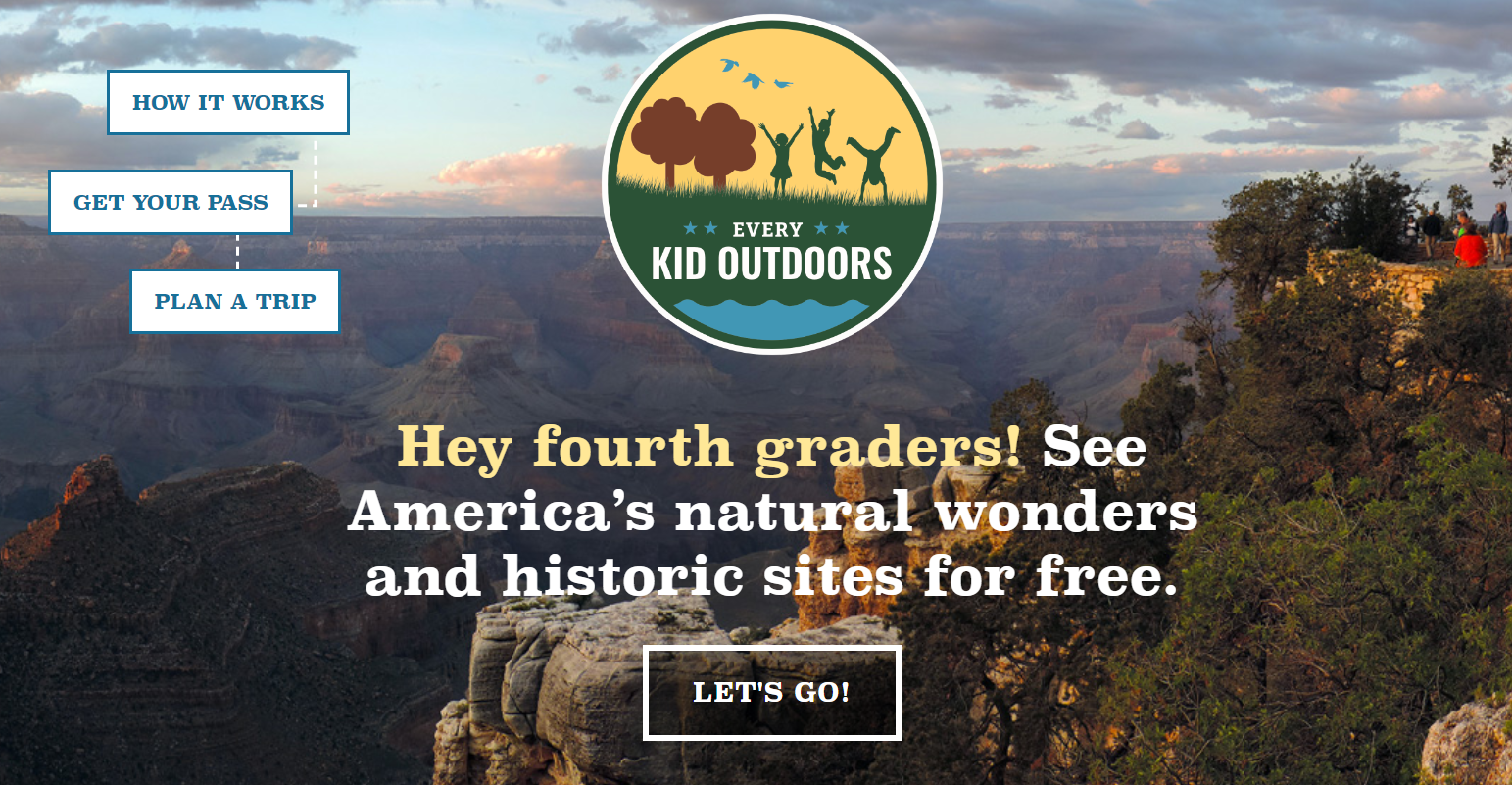 Unlock A Year Of Adventure Every Kid Outdoors Pass For Fourth Graders