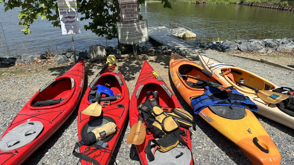 Military Families From DC Metro Area Spend a Day Fishing and Kayaking