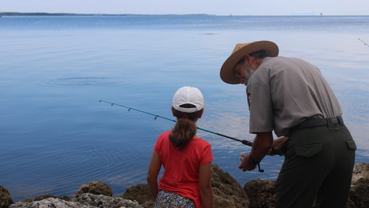 Miami Military Families Bond Through Fishing at Biscayne National Park ...